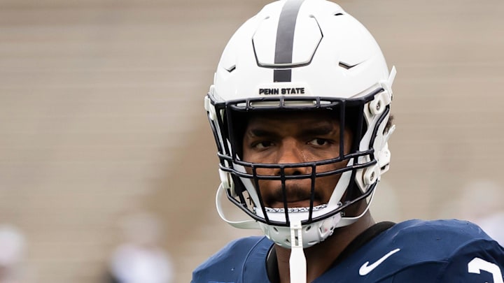 Penn State defensive end Dani Dennis-Sutton was drafted by the Green Bay Packers.