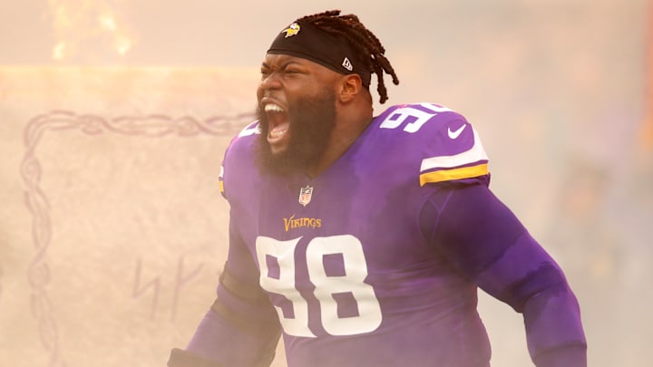 Former Minnesota Vikings defensive tackle Linval Joseph