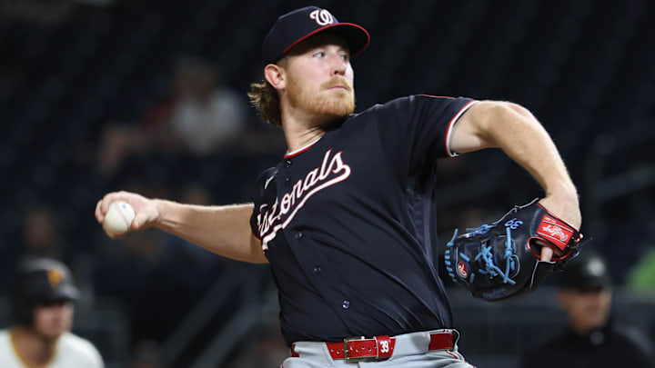 Washington Nationals relief pitcher Clayton Beeter
