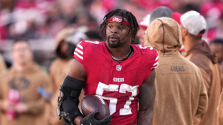 San Francisco 49ers linebacker Dre Greenlaw.