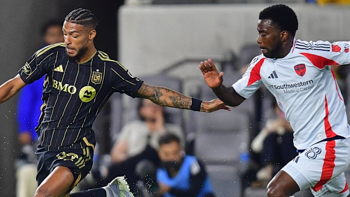 Denis Bouanga (left) helped LAFC move up in this week's MLS Power Rankings.