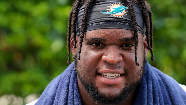 Miami Dolphins defensive tackle Kenneth Grant Miami Dolphins defensive tackle Kenneth Grant