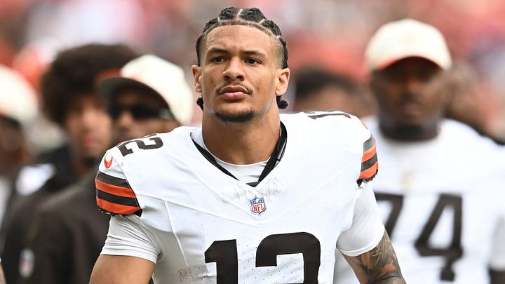 Cleveland Browns wide receiver Denzel Boston Cleveland Browns wide receiver Denzel Boston