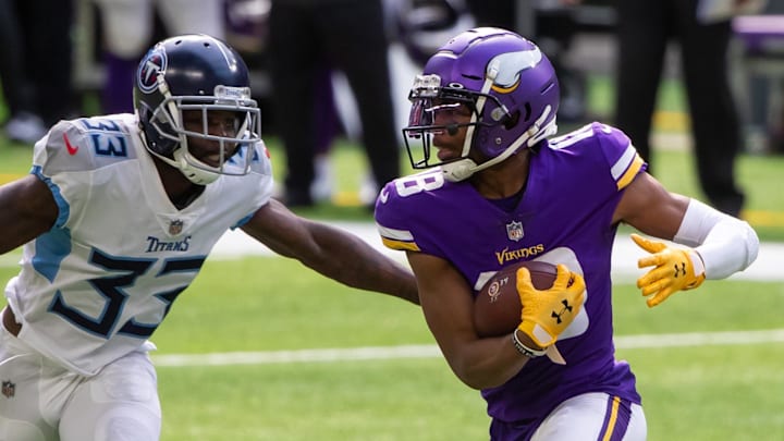 Minnesota Vikings wide receiver Justin Jefferson