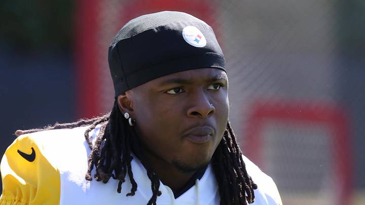 Pittsburgh Steelers running back Kaleb Johnson