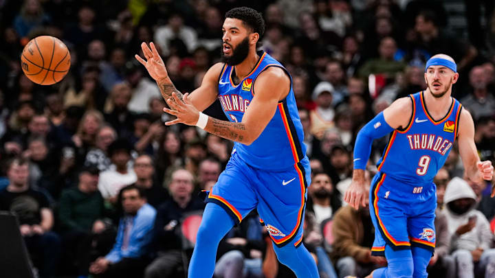 Oklahoma City Thunder v Toronto Raptors