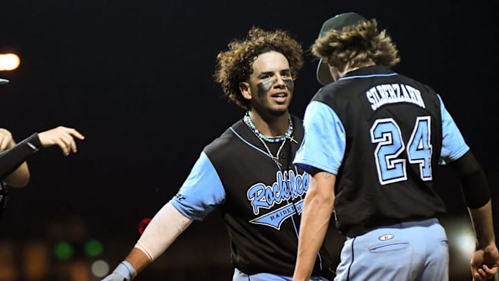 The Atlanta Braves signed catcher Jonathan Matos (facing camera) of Rockledge as an undrafted free agent. The Atlanta Braves signed catcher Jonathan Matos (facing camera) of Rockledge as an undrafted free agent.