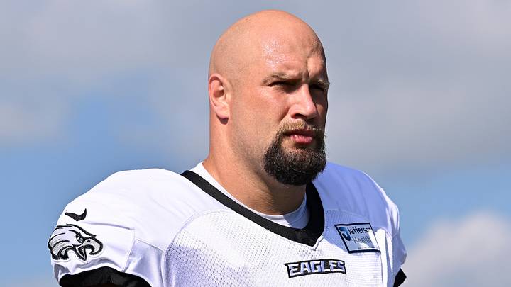 Philadelphia Eagles offensive tackle Lane Johnson