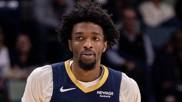 New Orleans Pelicans forward Herbert Jones (2) against the LA Clippers at Smoothie King Center on March 18, 2026.