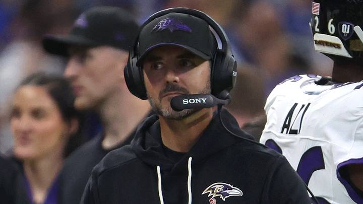 Baltimore Ravens head coach Jesse Minter