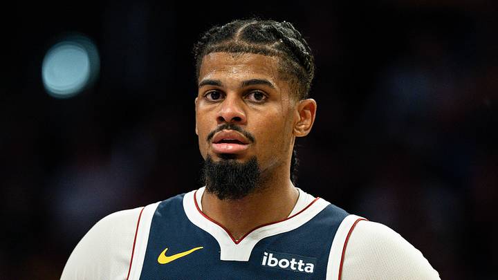 Oct 16, 2026; Los Angeles, California, USA; Denver Nuggets forward Bryce Hopkins (13) during the fourth quarter in a game against the Los Angeles Lakers at Crypto.com Arena. Mandatory Credit: Jon Endow-Imagn Images