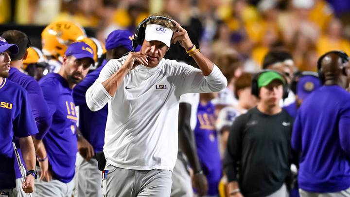 LSU Tigers head Coach Lane Kiffin, The LSU Tigers take on the Texas A&M Aggies. September 19, 2026; Baton Rouge, LA, USA; at Tiger Stadium. LSU Tigers head Coach Lane Kiffin, The LSU Tigers take on the Texas A&M Aggies. September 19, 2026; Baton Rouge, LA, USA; at Tiger Stadium.