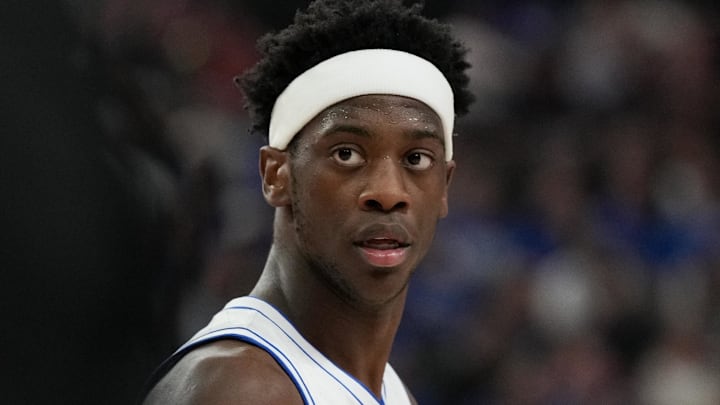 Nov 3, 2025; Las Vegas, Nevada, USA; BYU Cougars forward AJ Dybantsa (3) during the second half against the Villanova Wildcats in the Hall of Fame Series game at T-Mobile Arena. Mandatory Credit: Candice Ward-Imagn Images Nov 3, 2025; Las Vegas, Nevada, USA; BYU Cougars forward AJ Dybantsa (3) during the second half against the Villanova Wildcats in the Hall of Fame Series game at T-Mobile Arena. Mandatory Credit: Candice Ward-Imagn Images