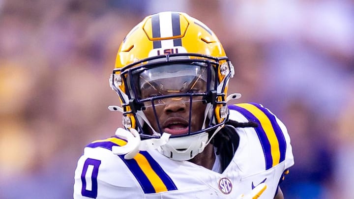 LSU Tigers wide receiver Zavion Thomas