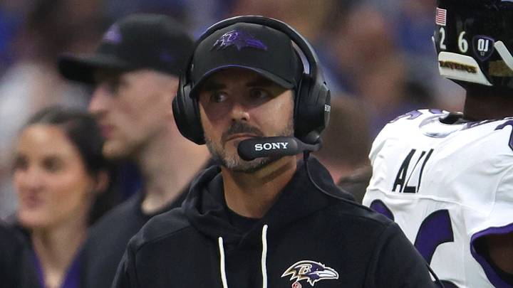 Baltimore Ravens head coach Jesse Minter