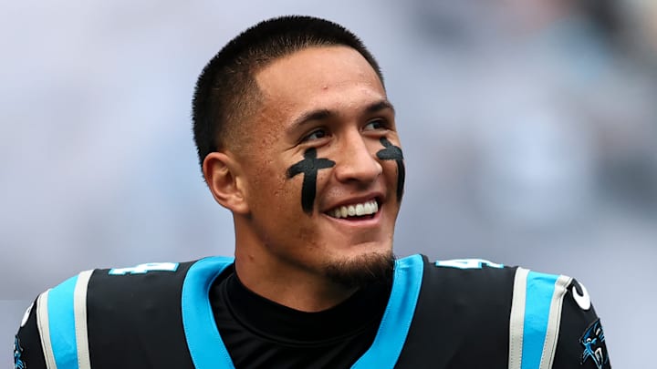 Carolina Panthers wide receiver Tetairoa McMillan