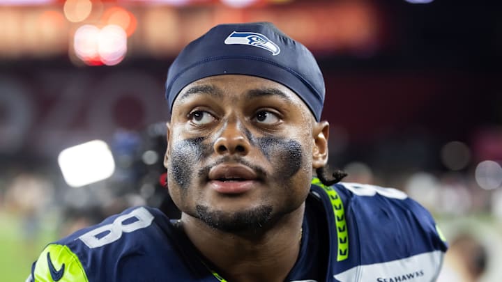 Seattle Seahawks safety Coby Bryant against the Arizona Cardinals Seattle Seahawks safety Coby Bryant against the Arizona Cardinals