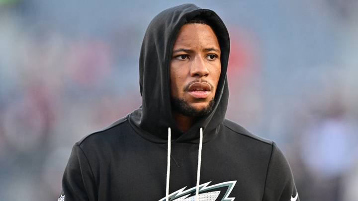 Philadelphia Eagles running back Saquon Barkley 