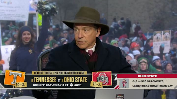 Nick Saban on College GameDay
