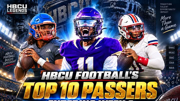 HBCU Football's Top Passers - Week 3 HBCU Football's Top Passers - Week 3