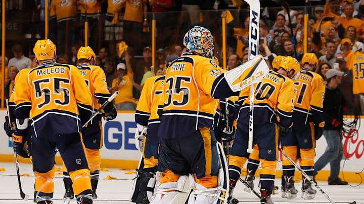 St Louis Blues v Nashville Predators - Game Four
