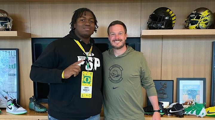 Oregon Ducks Class of 2025 Commit Demetri Manning