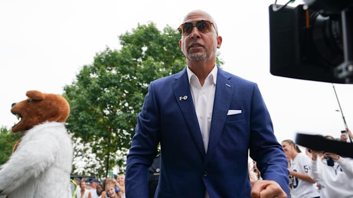 Former Penn State football head coach James Franklin