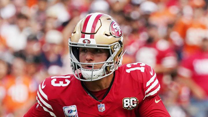 San Francisco 49ers quarterback Brock Purdy 