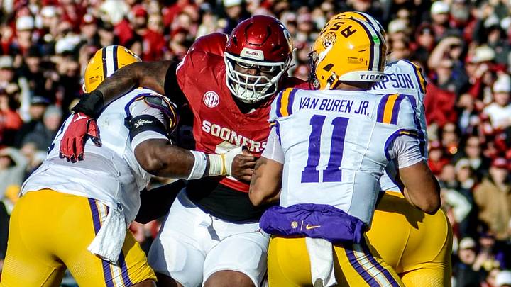 Oklahoma defensive lineman David Stone Oklahoma defensive lineman David Stone