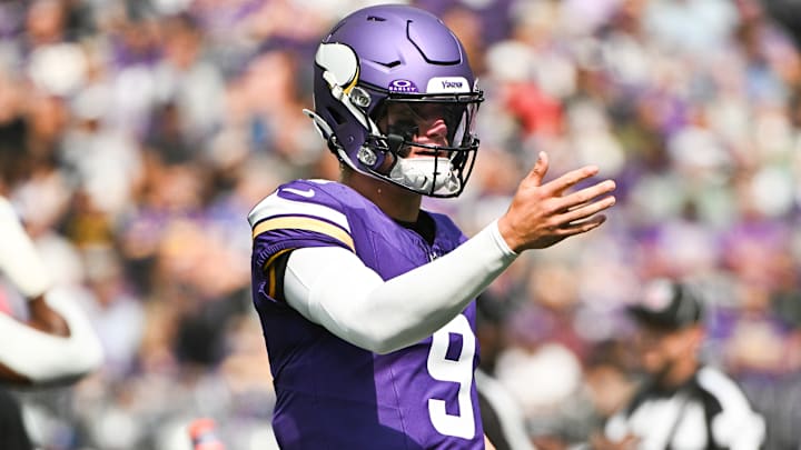 Minnesota Vikings QB J.J. McCarthy
