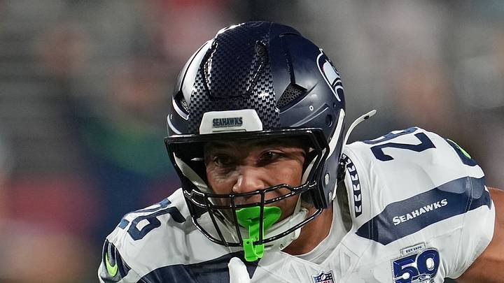 Seattle Seahawks running back Zach Charbonnet rushes the ball against the San Francisco 49ers. Seattle Seahawks running back Zach Charbonnet rushes the ball against the San Francisco 49ers.