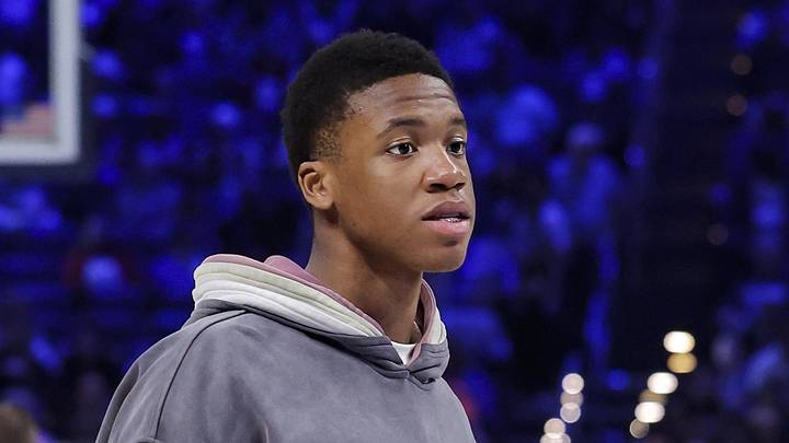 Feb 12, 2026; Oklahoma City, Oklahoma, USA; Oklahoma City Thunder center Thomas Sorber (12) warms up before the start of a game against the Milwaukee Bucks during the second half at Paycom Center. Mandatory Credit: Alonzo Adams-Imagn Images