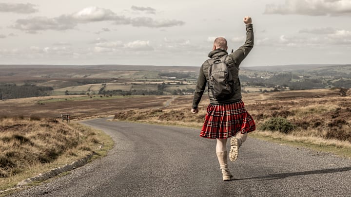 There was a time when a kilt could get a person in a lot of trouble.