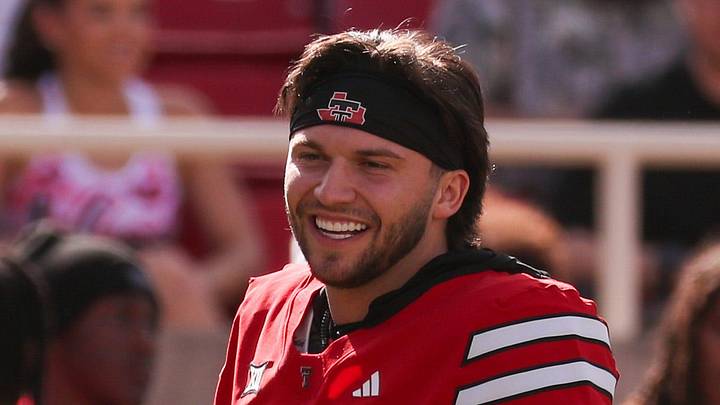 Texas Tech's Brendan Sorsby goes through warmups before the spring football game, Friday, April 17, 2026, at Jones AT&T Stadium. Texas Tech's Brendan Sorsby goes through warmups before the spring football game, Friday, April 17, 2026, at Jones AT&T Stadium.