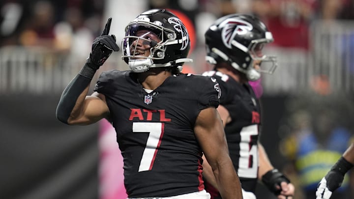 Atlanta Falcons running back Bijan Robinson Atlanta Falcons running back Bijan Robinson