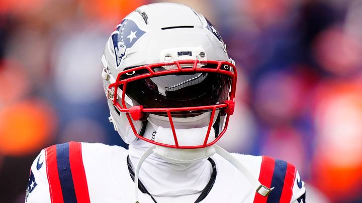 Jan 25, 2026; Denver, CO, USA; New England Patriots wide receiver Kayshon Boutte (9) practices before the 2026 AFC Championship Game at Empower Field at Mile High. Mandatory Credit: Ron Chenoy-Imagn Images Jan 25, 2026; Denver, CO, USA; New England Patriots wide receiver Kayshon Boutte (9) practices before the 2026 AFC Championship Game at Empower Field at Mile High. Mandatory Credit: Ron Chenoy-Imagn Images