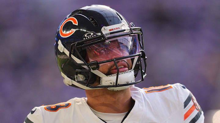 Chicago Bears quarterback Caleb Williams