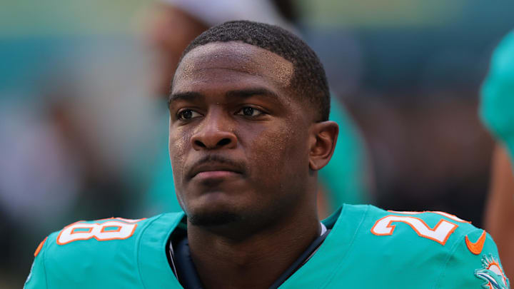 Miami Dolphins running back De'Von Achane