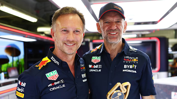 Christian Horner and Adrian Newey