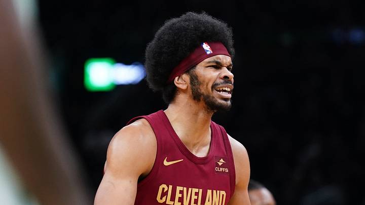 Dec 14, 2023; Boston, Massachusetts, USA; Cleveland Cavaliers center Jarrett Allen (31) reacts to a call as they take on the Boston Celtics in the first quarter at TD Garden. Mandatory Credit: David Butler II-USA TODAY Sports Dec 14, 2023; Boston, Massachusetts, USA; Cleveland Cavaliers center Jarrett Allen (31) reacts to a call as they take on the Boston Celtics in the first quarter at TD Garden. Mandatory Credit: David Butler II-USA TODAY Sports