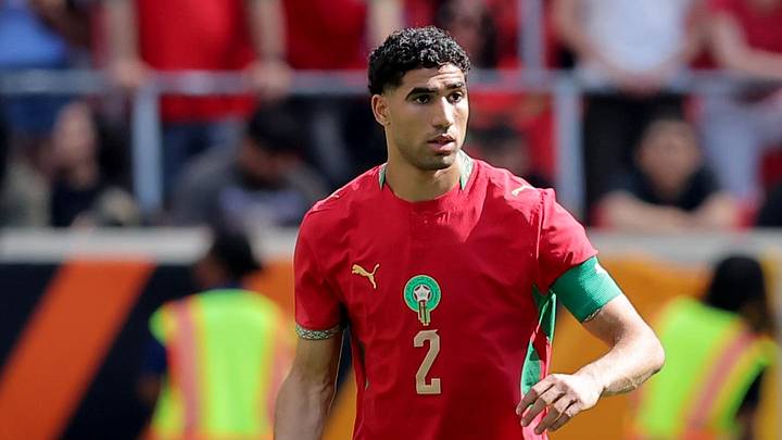 Morocco defender Achraf Hakimi Morocco defender Achraf Hakimi