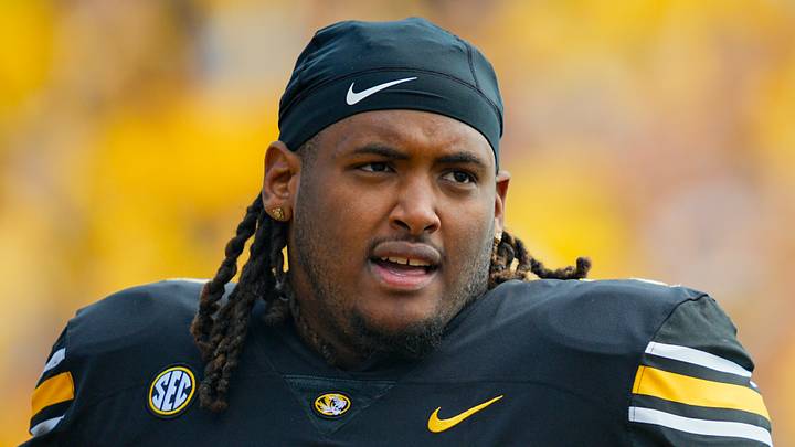Missouri Tigers defensive tackle Chris McClellan. Missouri Tigers defensive tackle Chris McClellan.