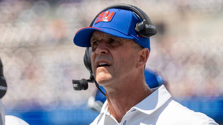 New York Giants - head coach John Harbaugh