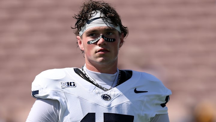 Penn State Nittany Lions quarterback Drew Allar
