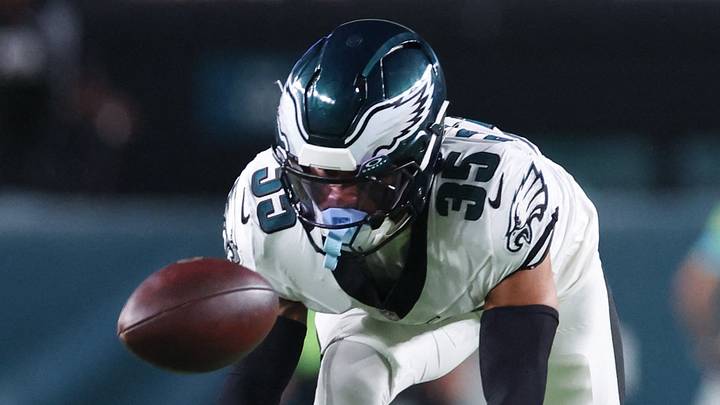 Philadelphia Eagles defensive back Michael Carter II Philadelphia Eagles defensive back Michael Carter II