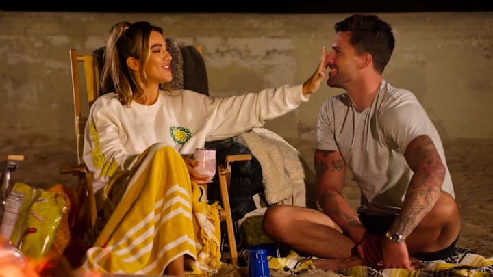 Selling the OC. (L to R) Alex Hall, Tyler Stanaland in season 3 of Selling the OC. Cr. Courtesy of Netflix © 2024