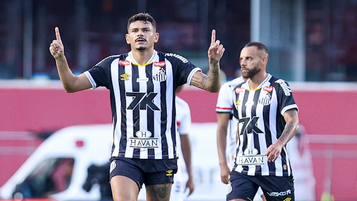 Ainda sem Neymar, Tiquinho deve seguir ao lado de Guilherme no ataque santista