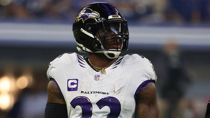 Baltimore Ravens RB Derrick Henry (22) Baltimore Ravens RB Derrick Henry (22)