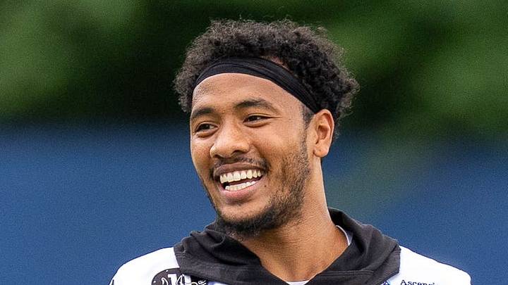 Indianapolis Colts safety Cam Bynum smiles through warm-ups