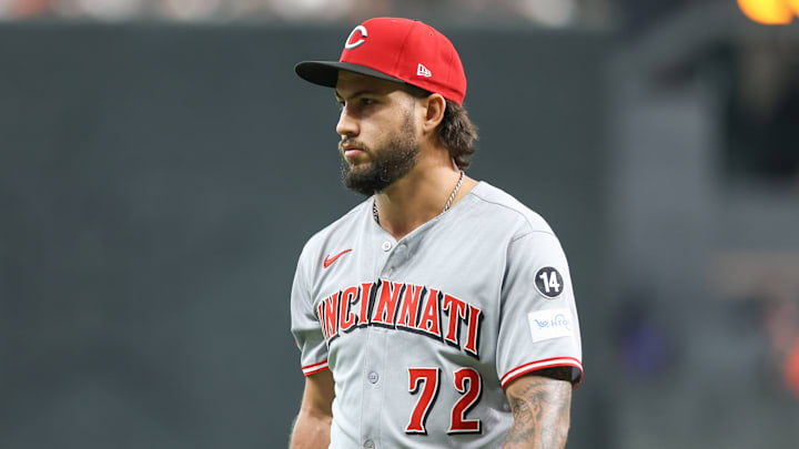 Cincinnati Reds pitcher Lyon Richardson Cincinnati Reds pitcher Lyon Richardson